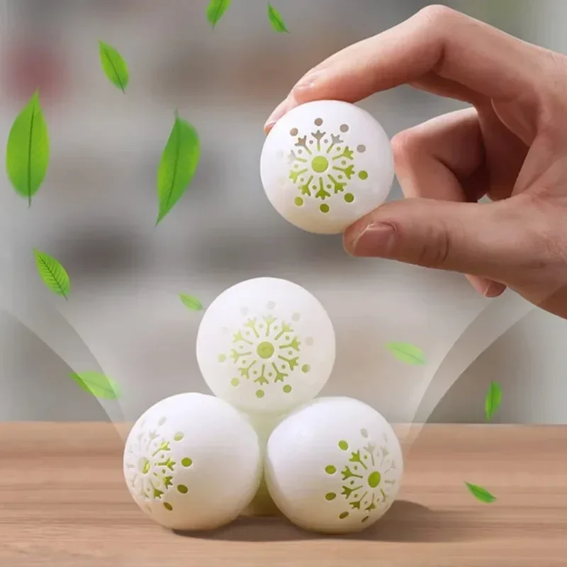 6 teile/paket Deodorant Erfrischer Bälle für Schuhe Multifunktions Jasmin Duft Erfrischer Schuhe Schuh Schrank Toilette Desodor ierung