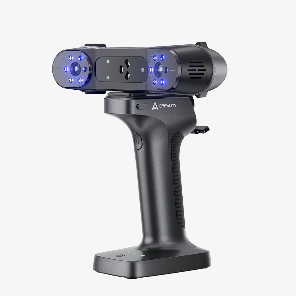 Creality RaptorX 3D Scanner 0.02mm 34+7 blue laser lines Accuracy Fast Wi-Fi 6 Data Transmission Wireless Scanner Image