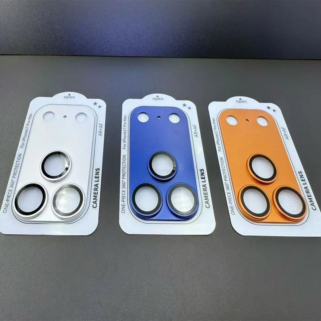 Luxus Licht Kunststoff Kamera Objektiv Schutz Glas Für Iphone 17 Pro Max 17 Zurück Objektiv Schutz Film Für IPhone 17 Air objektiv Image