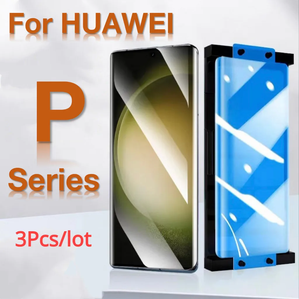 3 Stück Displayschutzfolie für Huawei Pura 70 Ultra 70 P60 PRO Keramikfolie P50 P40 P30 PRO Plus P60 ART Keramikschutz Image