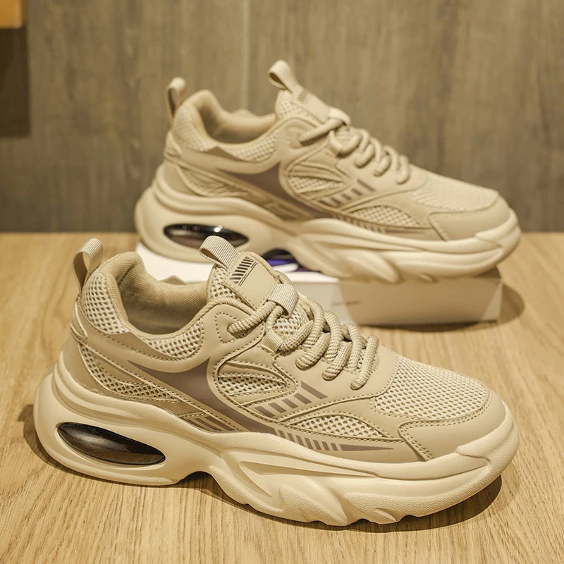 Herrenschuhe, Herren-Sneaker, Freizeitschuhe, Luxus-Sneaker, Rennlaufschuhe, atmungsaktive modische Slipper für Herren.