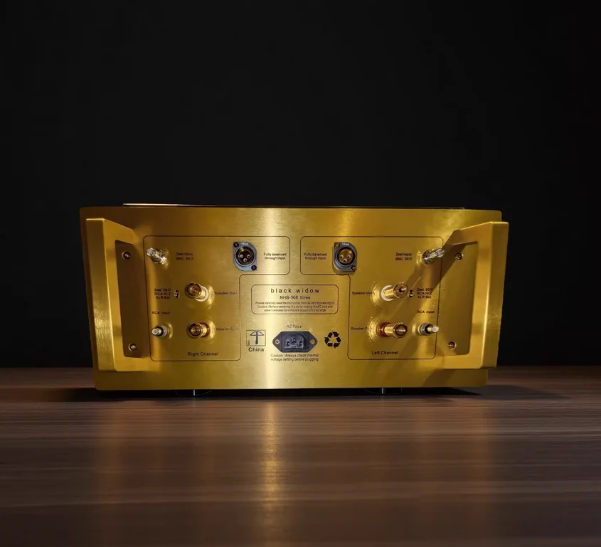 SP Black Widow Non Feedback Verstärker Balance NHB-368 Drei-Hinterstufenverstärker Dartzeel NHB-468 Studie Version 4 Ohm 600 W RMS 8o Image