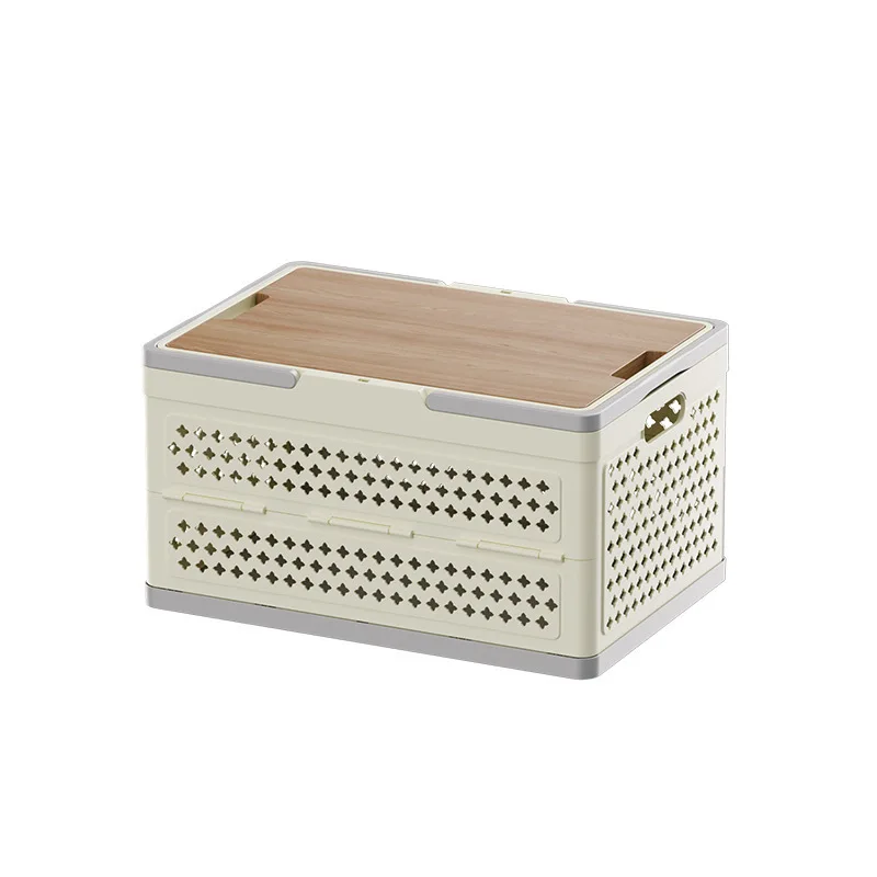 Klappbarer Aufbewahrungskorb für den Außenbereich, tragbarer Picknickkorb für den Haushalt, großer Korb für schmutzige Kleidung, Haushalt, Schlafsaal, Schutt