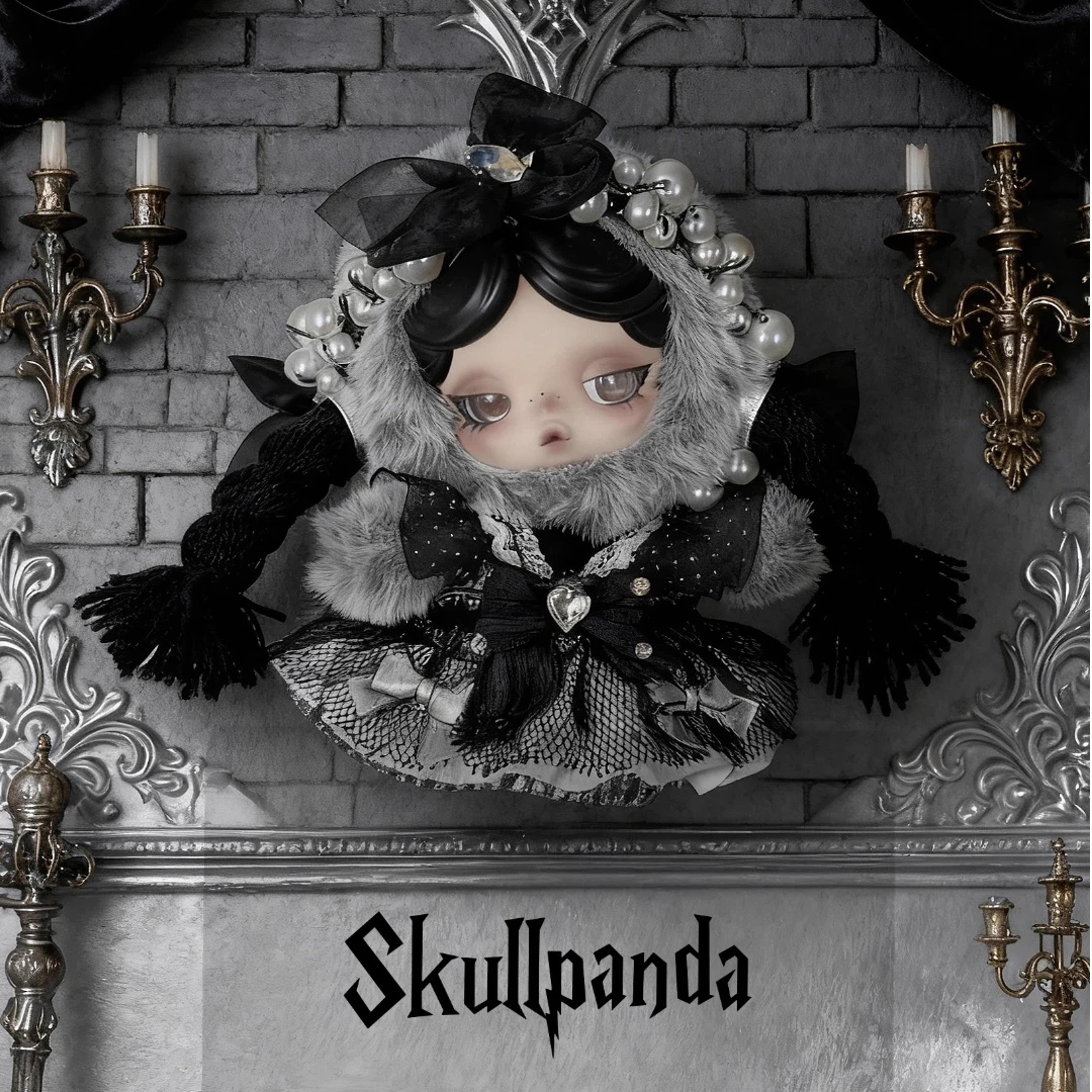 (Nur Kleidung) Für Skullpanda Vinyl Puppenkleidung The Addams Family Wednesday Series Gothic Style Puppenkleidung Zubehör Geschenk