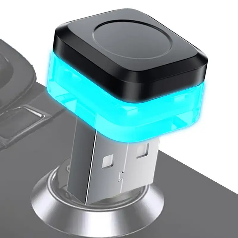 USB Auto Innen Atmosphäre lampe Drahtlose Mehrfarbige Auto Innen Nachtlicht Auto Umgebungs Licht Mini LED Auto Dekorative Lampe