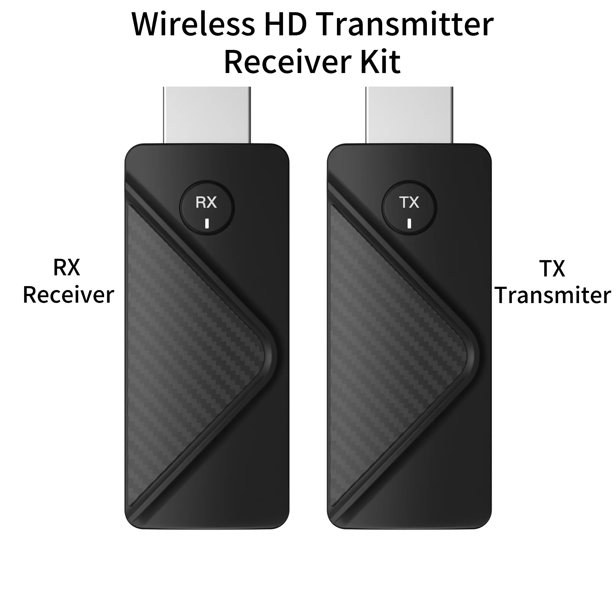 Drahtloser HDMI-Display-Dongle 1080P, HD-Bildschirmspiegelungsstab, kompatibel mit iOS Android Windows Mac, für TV-Projektor-Monitor Image
