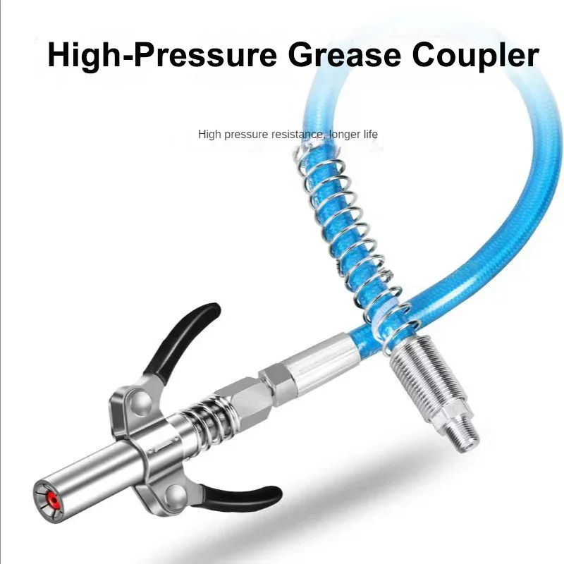Für den Heimgebrauch und Reparaturangaben. Hochwertig und langlebig. Düse zur Reparatur der Ölpumpe für Autospritzenschmiermittel 10.000 PSI NPTI/8 Image