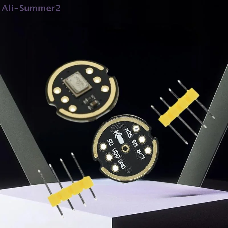 Ultrakleines omnidirektionales digitales MS3625 INMP441-Mikrofon für ESP32 und Arduino. Image