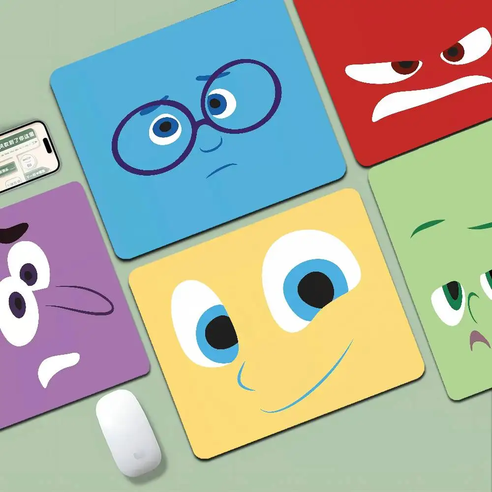 CARTOON ANGRY Lustiges Gesicht Augen DIY Büro Computer Schreibtisch Matte Tisch Mauspad Laptop Kissen rutschfest für PC Maus Teppich Image