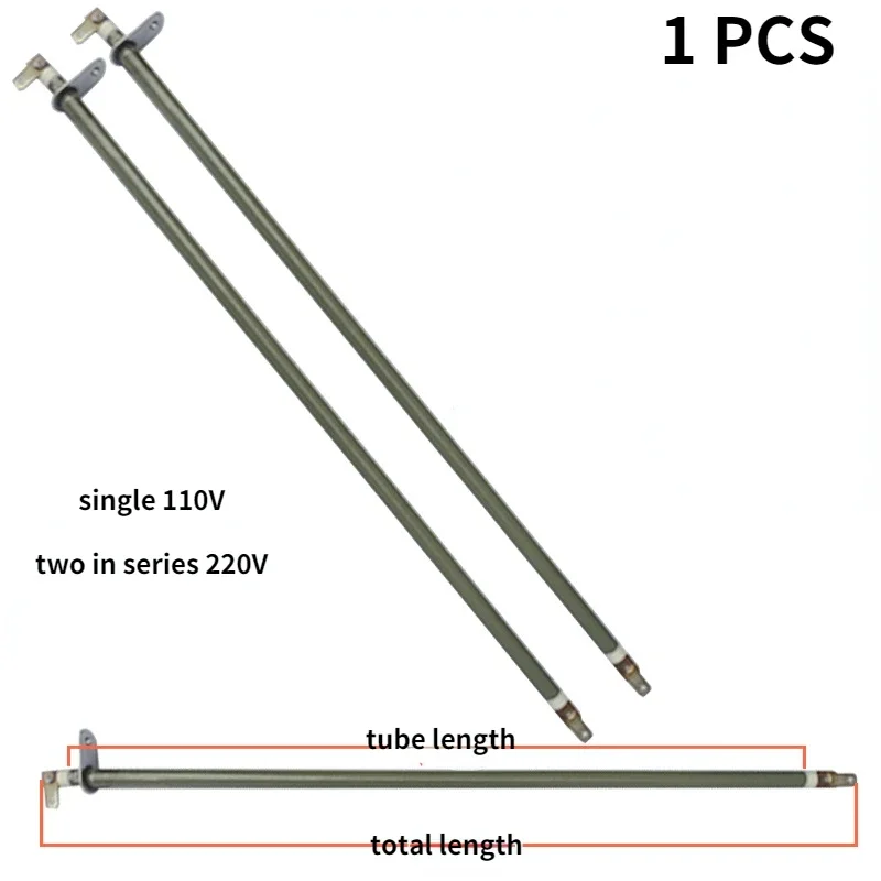 304 edelstahl elektrische ofen heizelement 110V 225W-500W für Elektrische ofen heizung rohr trocken heizung zubehör