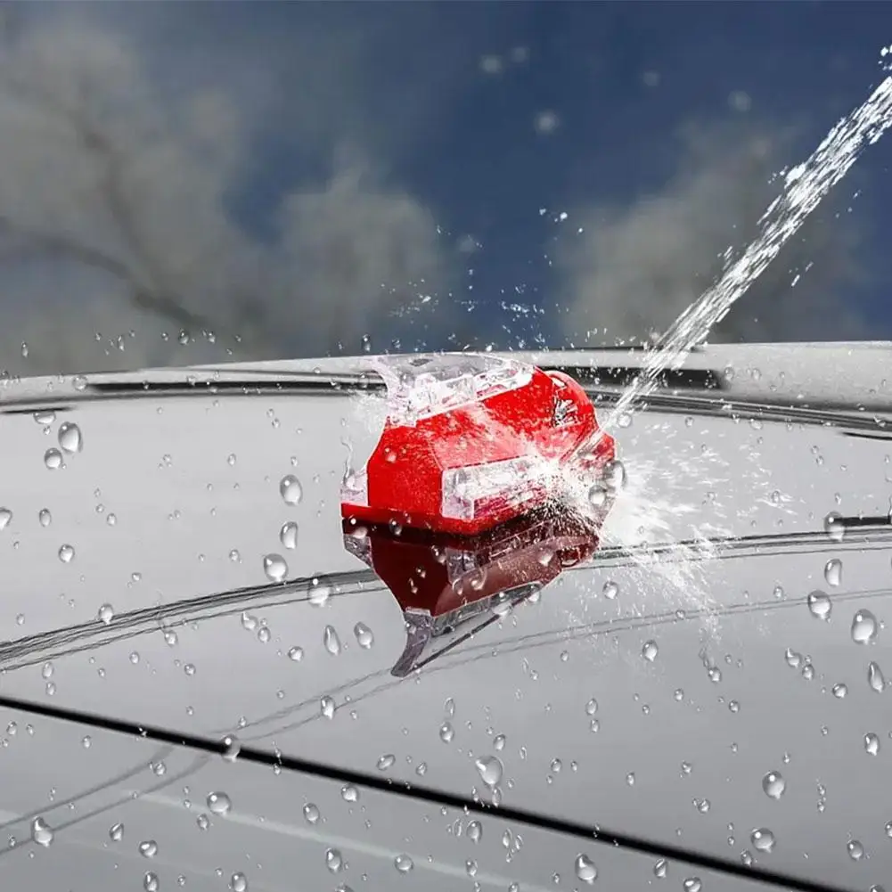 Auto Wind Shark Fin Antenne LED Warnung Flash Upgrade Auto Radio Signal Verbesserung Dach Antenne Zubehör Dropshipping Image