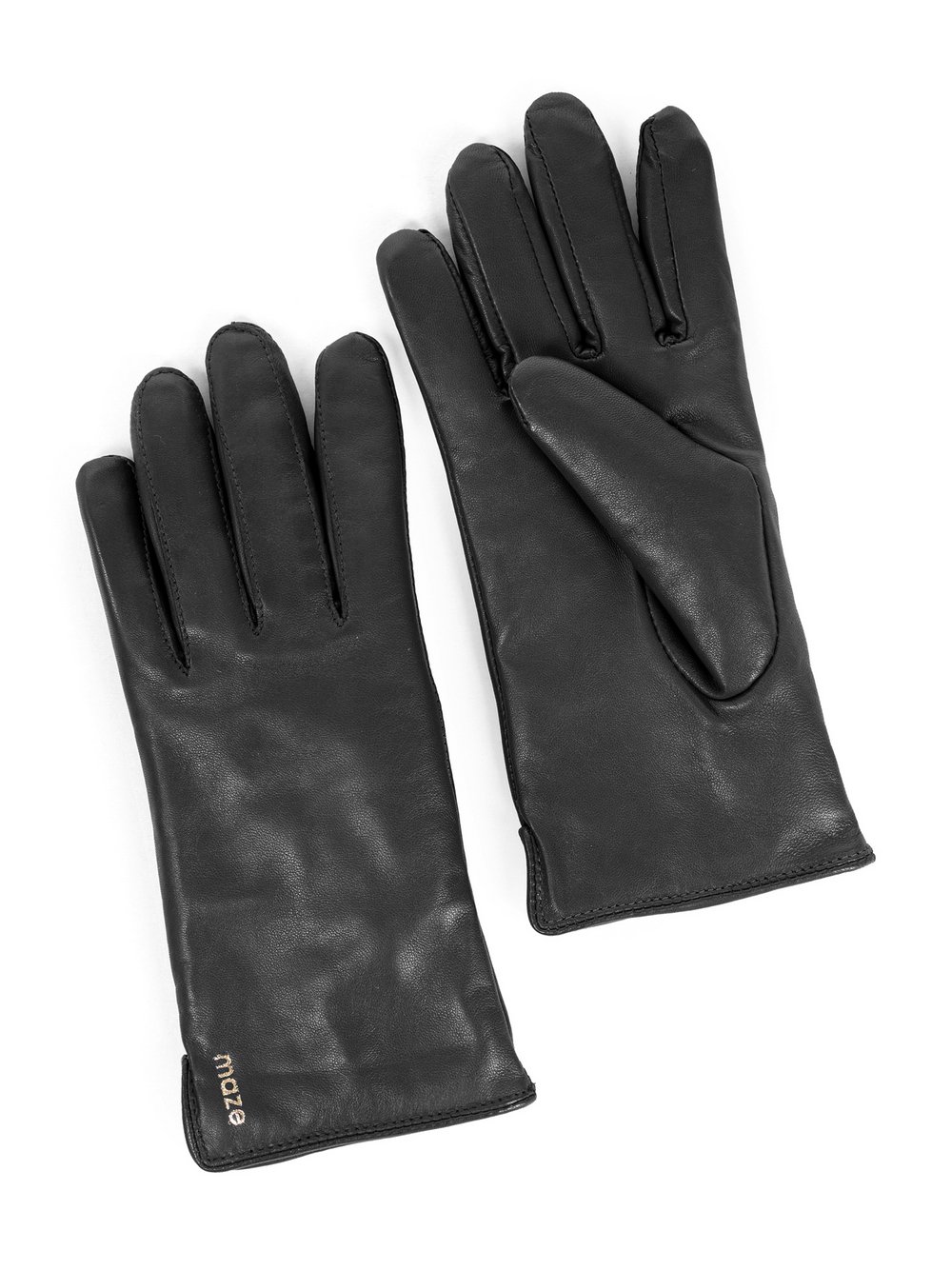 Maze Lederhandschuhe Damen schwarz, S Image