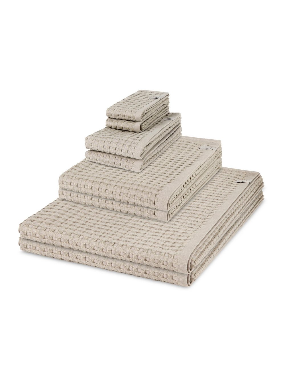 Möve Handtuchset 8-teilig Damen beige, ONE SIZE Image