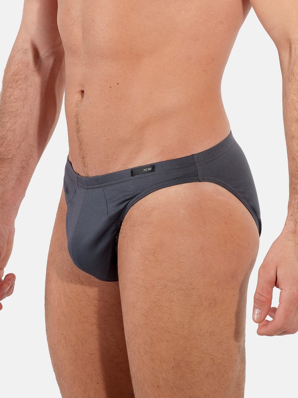 HOM Slip Herren grau, S Image