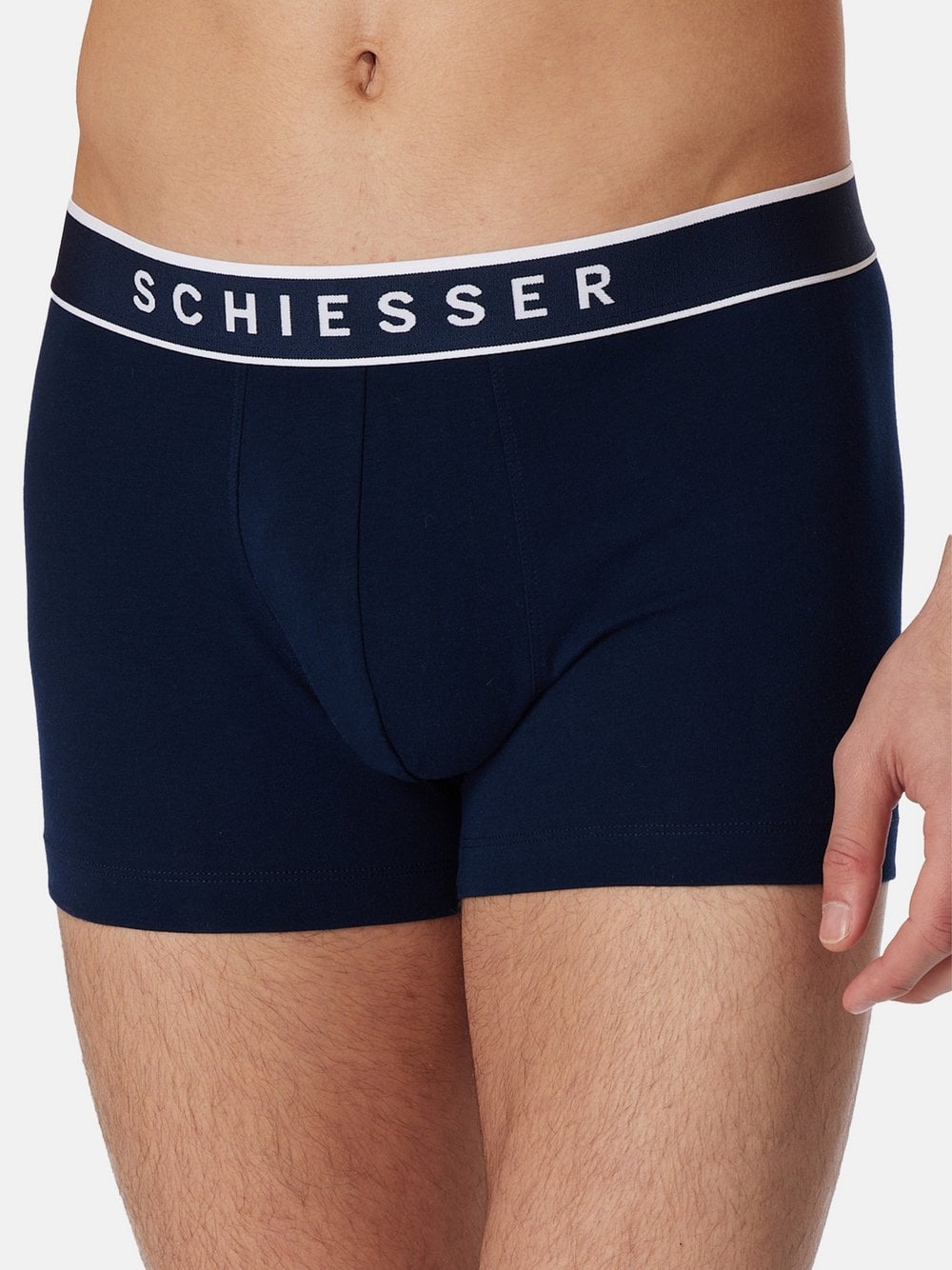 Schiesser Retro Short Herren blau, L Image
