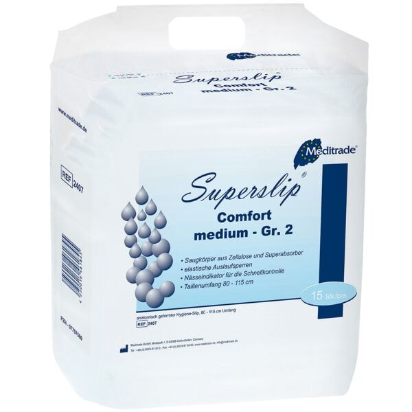 Meditrade Inkontinenzslip »Superslip®Comfort« Größe M 15 Stück