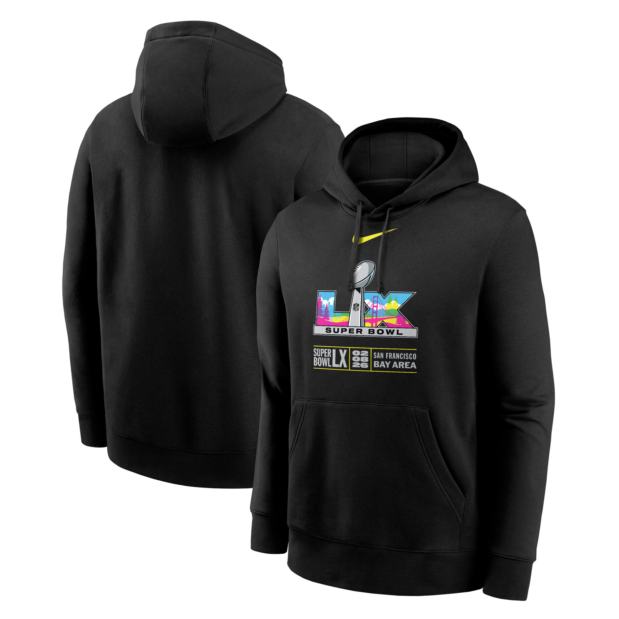 Nike Herren-Hoodie „Super Bowl LX Club“ in Schwarz Image