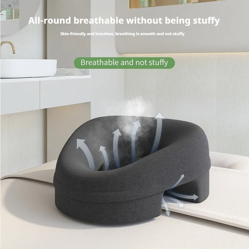 Memory Foam Atmungsaktive Kopf Kissen Ergonomie Liegen Kissen Rest Unterstützung Kissen Körper Massage Gesicht Rest Kissen Schönheit Salon Image