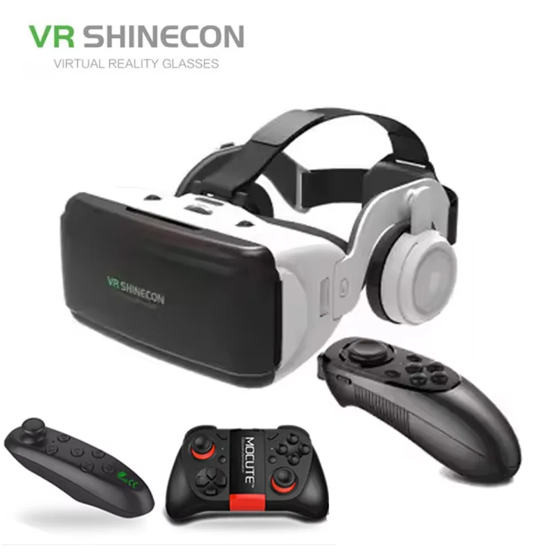 Nuovi occhiali per realtà virtuale Shinecon Pro VR Occhiali Google 3D VR Cuffie in cartone Occhiali virtuali per smartphone ios Android