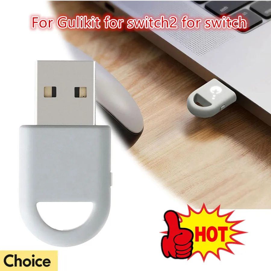 Wireless Controller Adapter PC05 Hyperlink 2 Compatible with Xbox One Xbox Series Gamepad Windows for Smooth Gaming Use