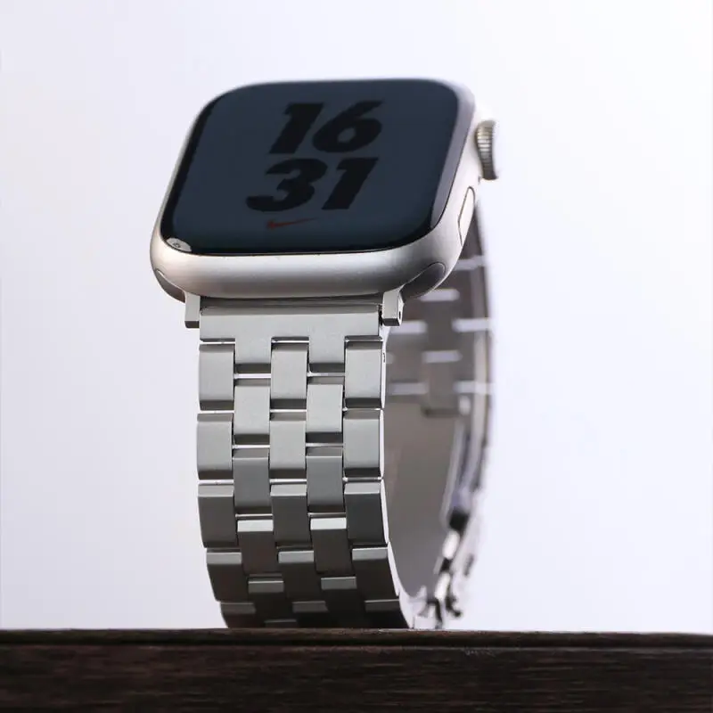 Edelstahlarmband für Apple Watch Ultra 3 2 49 mm Metallarmband für Iwatch Band Serie 11 10 46 mm S3 E 9 8 45 44 mm 42 mm Image