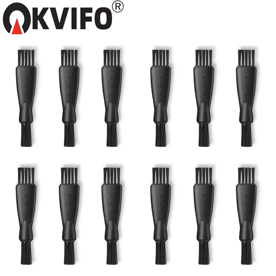 KVIFO 1-100 PCS Herren Rasierer Zubehör Rasierpinsel Haarentferner Reinigungswerkzeug Schwarz Kunststoff Ersatzkopf Haar Rasierwerkzeuge Image