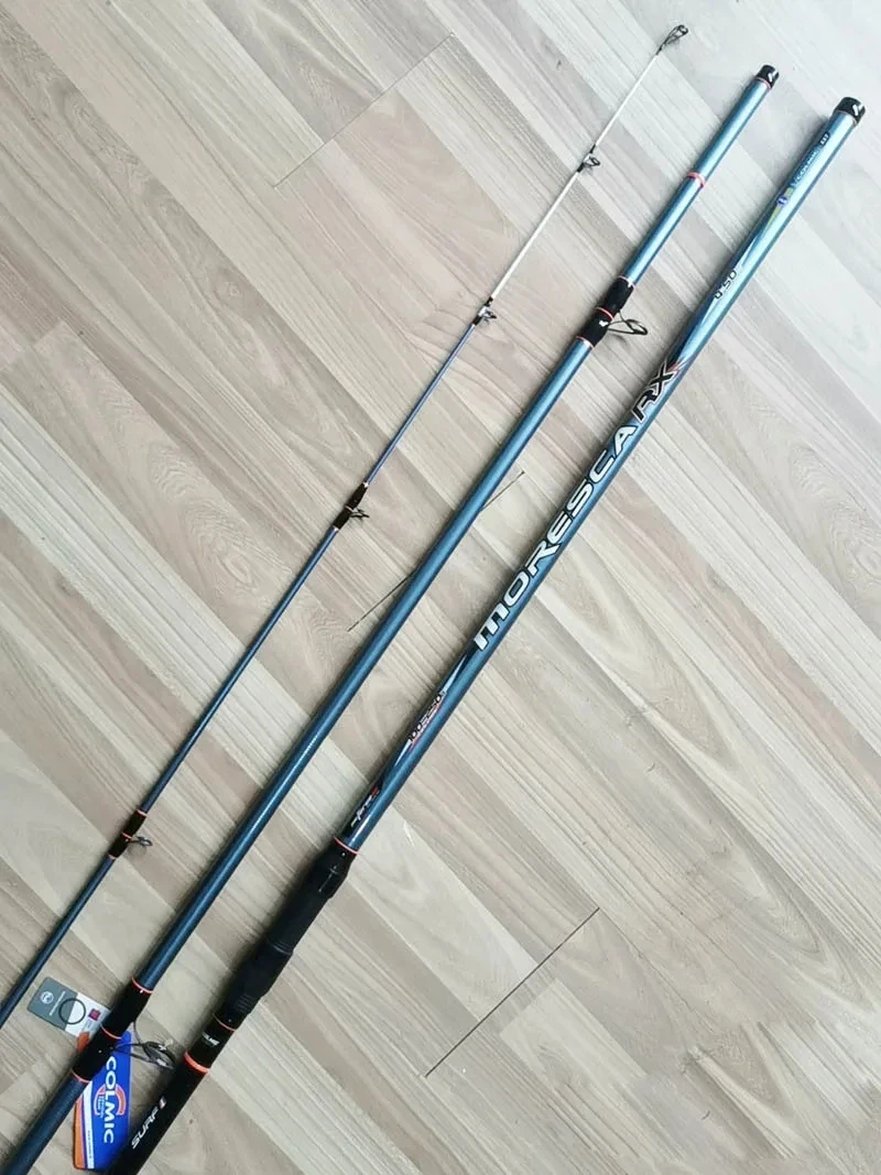 ZZ358 4,2 m 558 g # MN Fuji Guides Rings Carbonfiber SurfCasting Rod Half Solid Tip Dia. 1,8 mm Hintern, 22 mm Köder, 100–250 g max. 300g