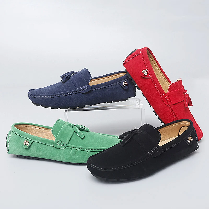 Unisex-Slip-On-Loafer, bequeme Freizeitschuhe für Männer und Frauen, One-Touch, leicht zu tragende flache Schuhe, vielseitige Fußabdeckung