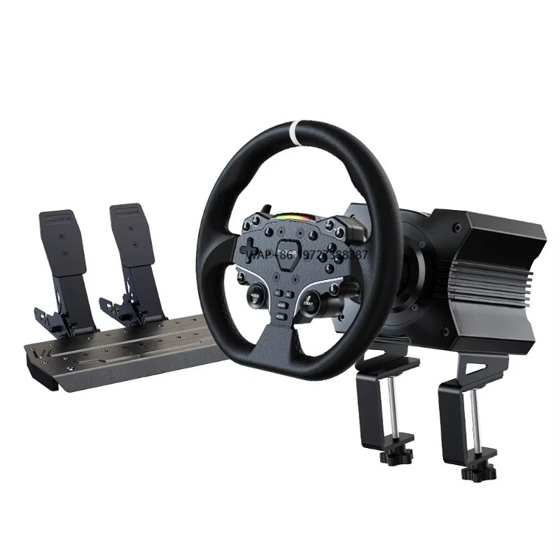 MOZA Racing R5 Bundle Kit Game Wheel Steering Racing Wheel für Mobil- und PC-Gaming, kompatibel mit mobilen und PC-Plattformen Image