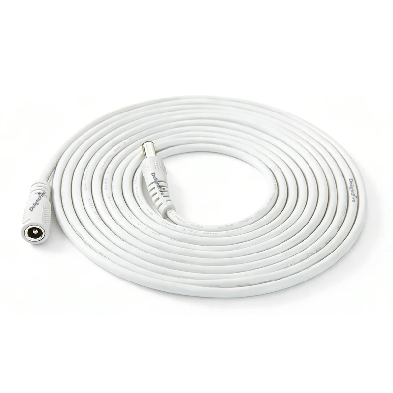 5,5 2,1mm DC Power Stecker Kabel Jack Power Adapter DC Weiblich Männlich Verlängerung Draht Für LED Streifen Licht Kamera CCTV Image