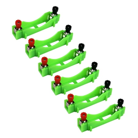 6 Pcs AA Holder AA Box Plastic Storage Box Series & Parallel Connection Physical Experiment Aid