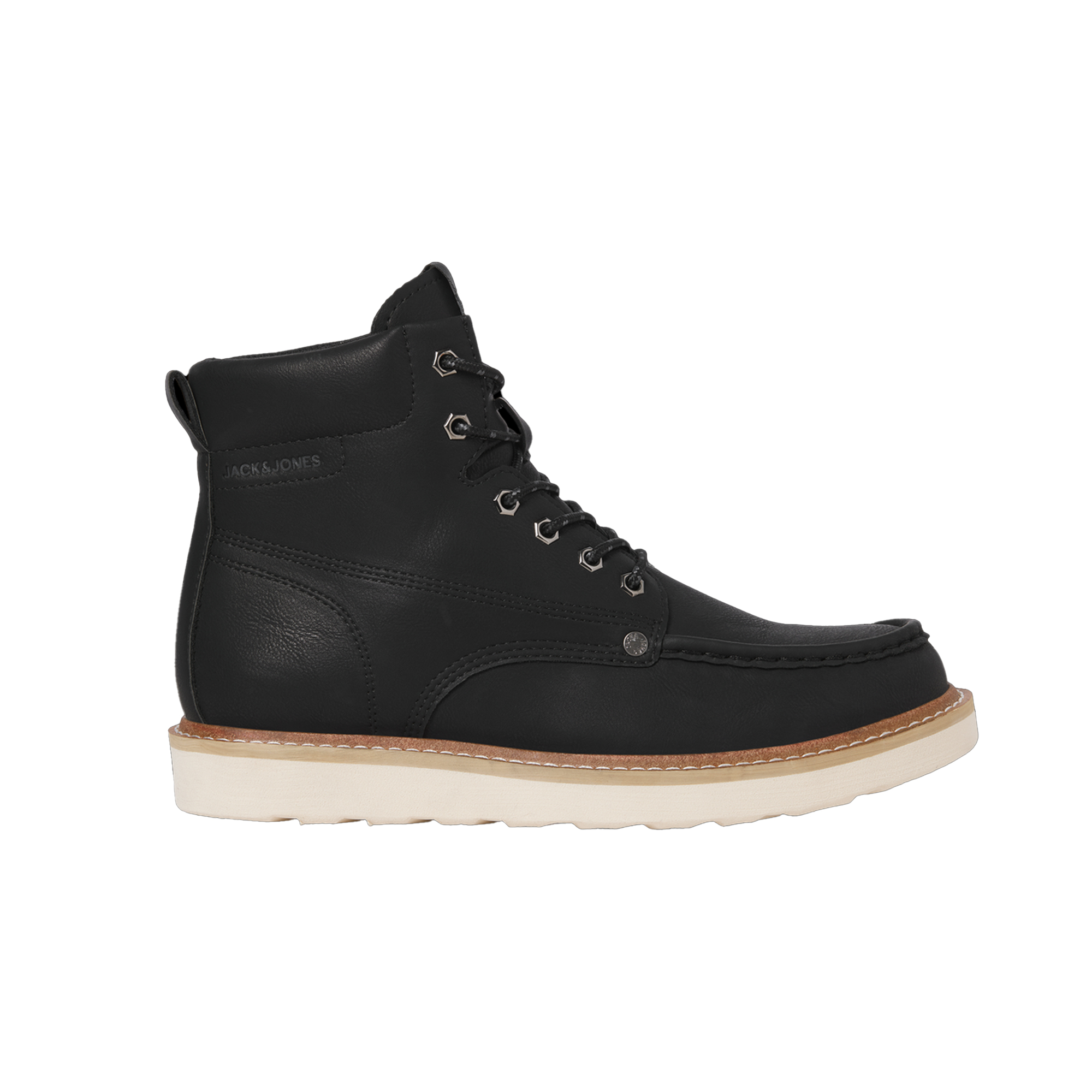 Jack And Jones - "Archway" Stiefeletten für Herren, Mokassin-Spitze (Anthrazit)