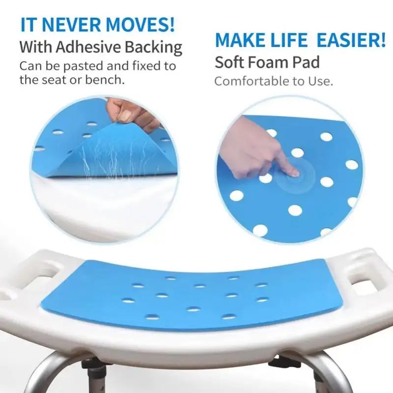 1 pièces chaise de bain antidérapante personnes âgées baignoire aide siège salle de bain chaise de bain douche tabouret siège coussin environnement de salle de bain sûr