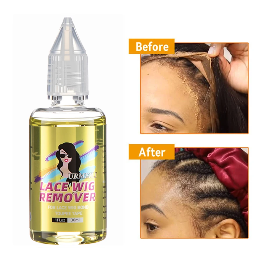 Dissolvant de colle pour cheveux, 30ml, pour toupet, bande de trame cutanée, Extension de cheveux professionnelle, accessoire de beauté pour coiffure, utilisation en Salon