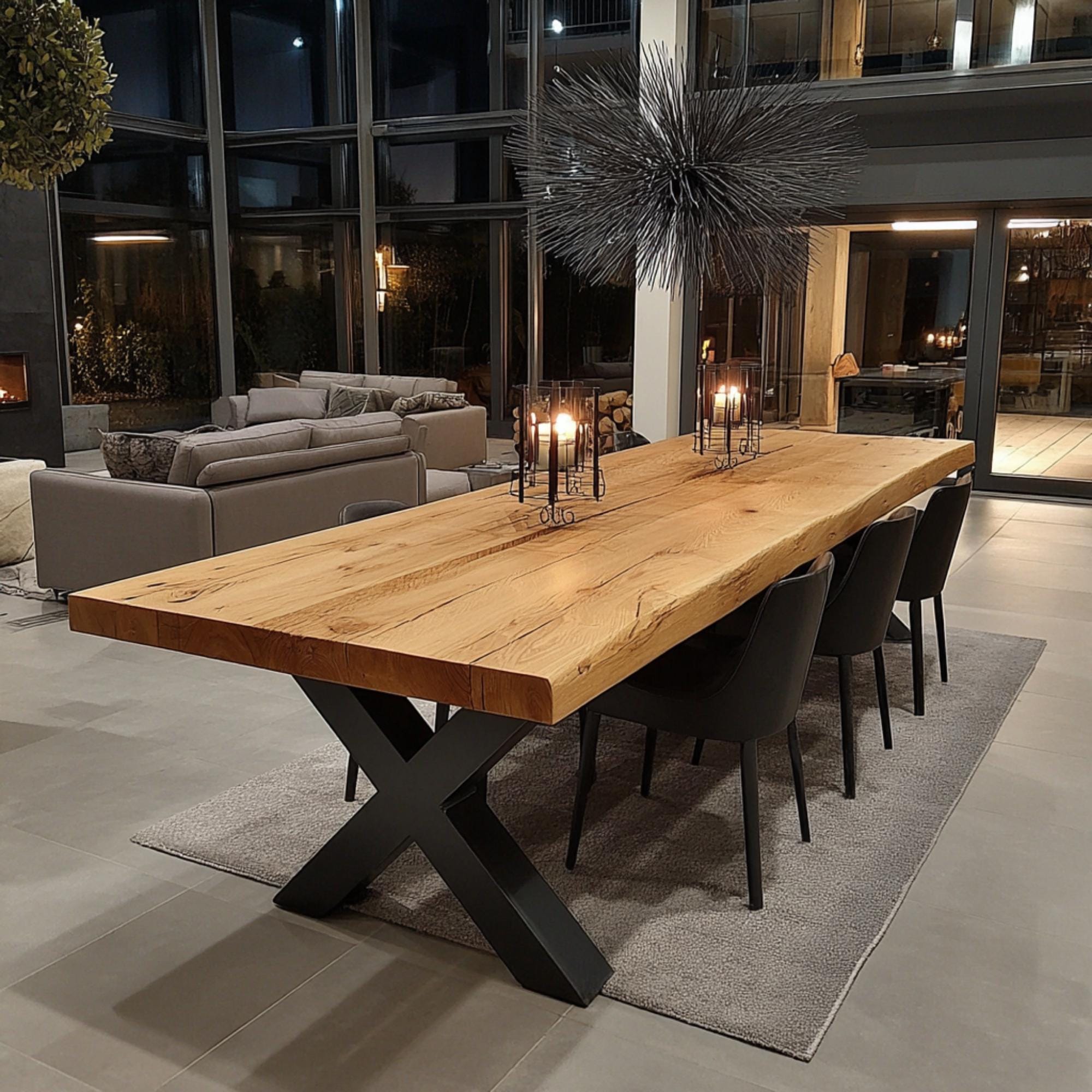 Tavolo da pranzo personalizzato, tavolo da pranzo, tavolo rustico, tavolo da cucina, tavolo in legno, tavolo in legno, tavolo da pranzo in legno perso