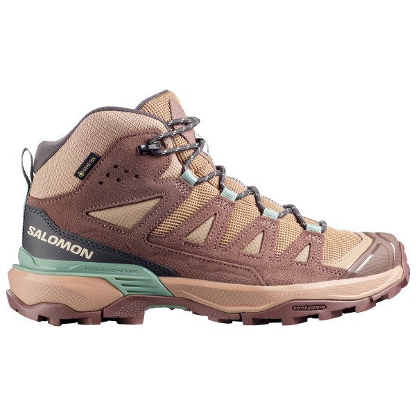 Salomon - Women's X Ultra 360 Leather Mid GORE-TEX - Wanderschuhe 41 1/3 | EU 41 braun