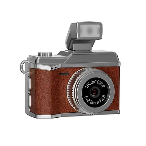 Minikamera, digitale Campuskamera für Studenten, Retro-CCD, handliche kleine Daumenkamera Image