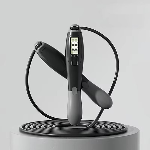 2 Stück Springseile aus Stahl, verstellbar, für Fitness, Heimtraining, Sport, Erwachsene, Schüler, Prüfungen