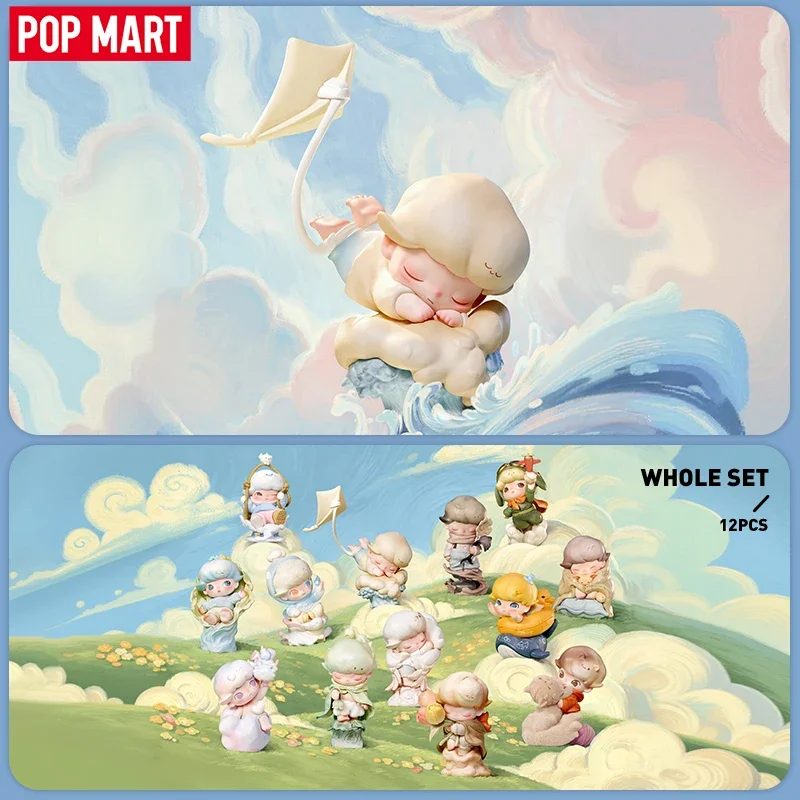 POP MART DIMOO Memories We Hold Series Echte Mystery Box Blind Box Guess Bag Spielzeug Puppe Niedliche Desktop-Ornamente Sammlung Geschenk