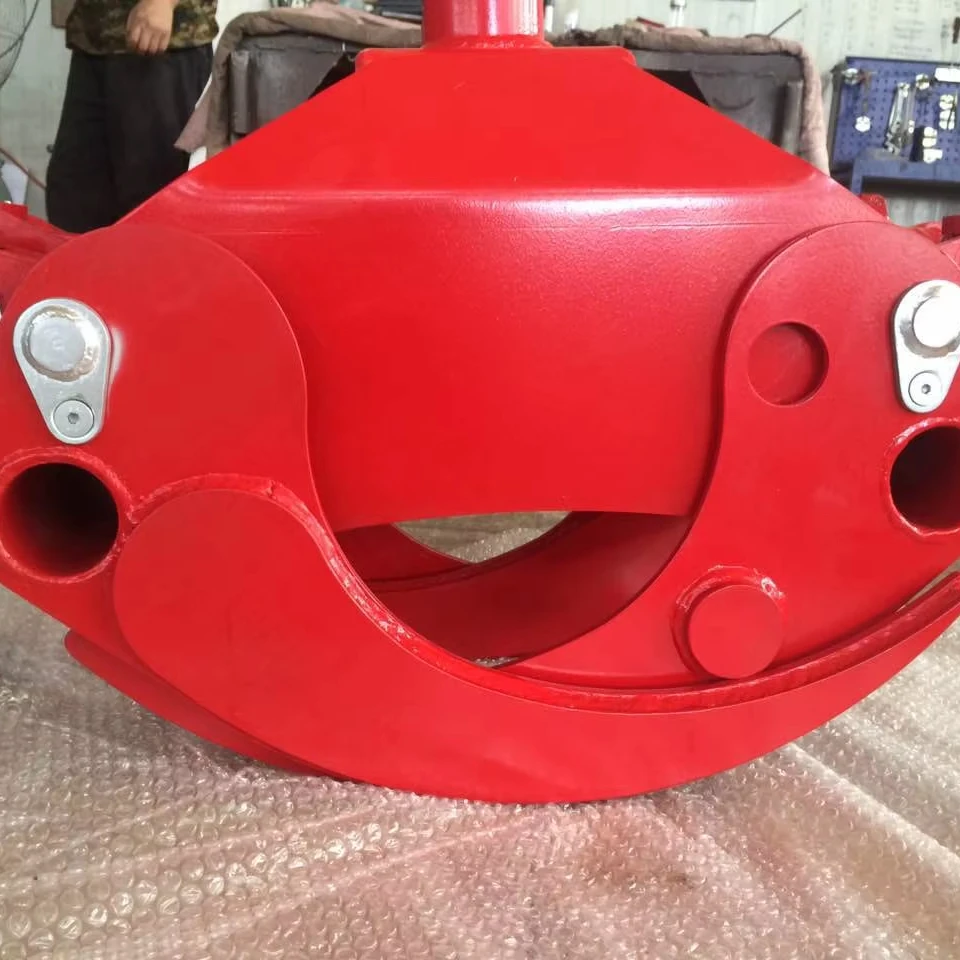 Aufsätze für Baggerbaumaschinen AMK16 Mini-Holzgreifer Direktverkauf ab Werk Image