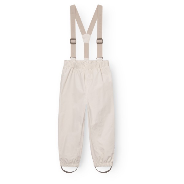 Mini A Ture - Kid's Matwilans Suspender Pants - Regenhose Gr 122 - 7 Years weiß