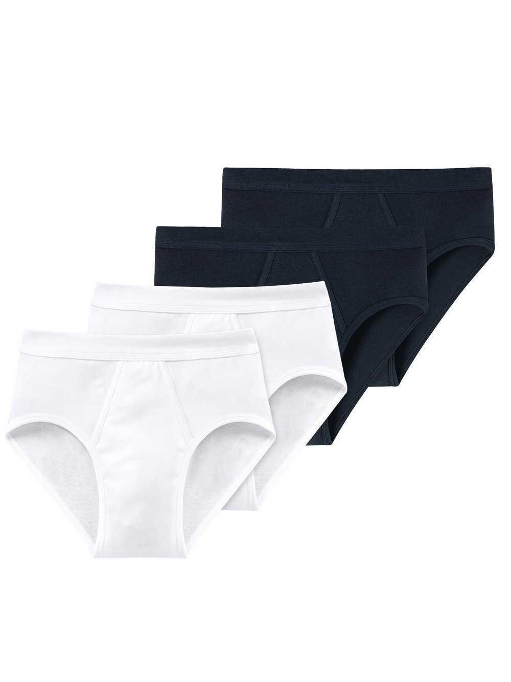 Schiesser Slip 4er Pack Herren mehrfarbig, L Image