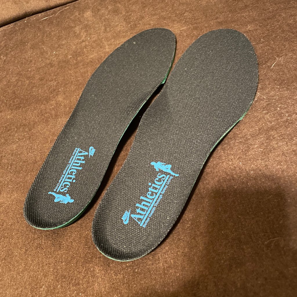 Nike Shoes | Authentic Nike Ortholite Insoles For Running Shoes Mens 11 Us Trimmable Black | Color: Black/Green | Size: 11