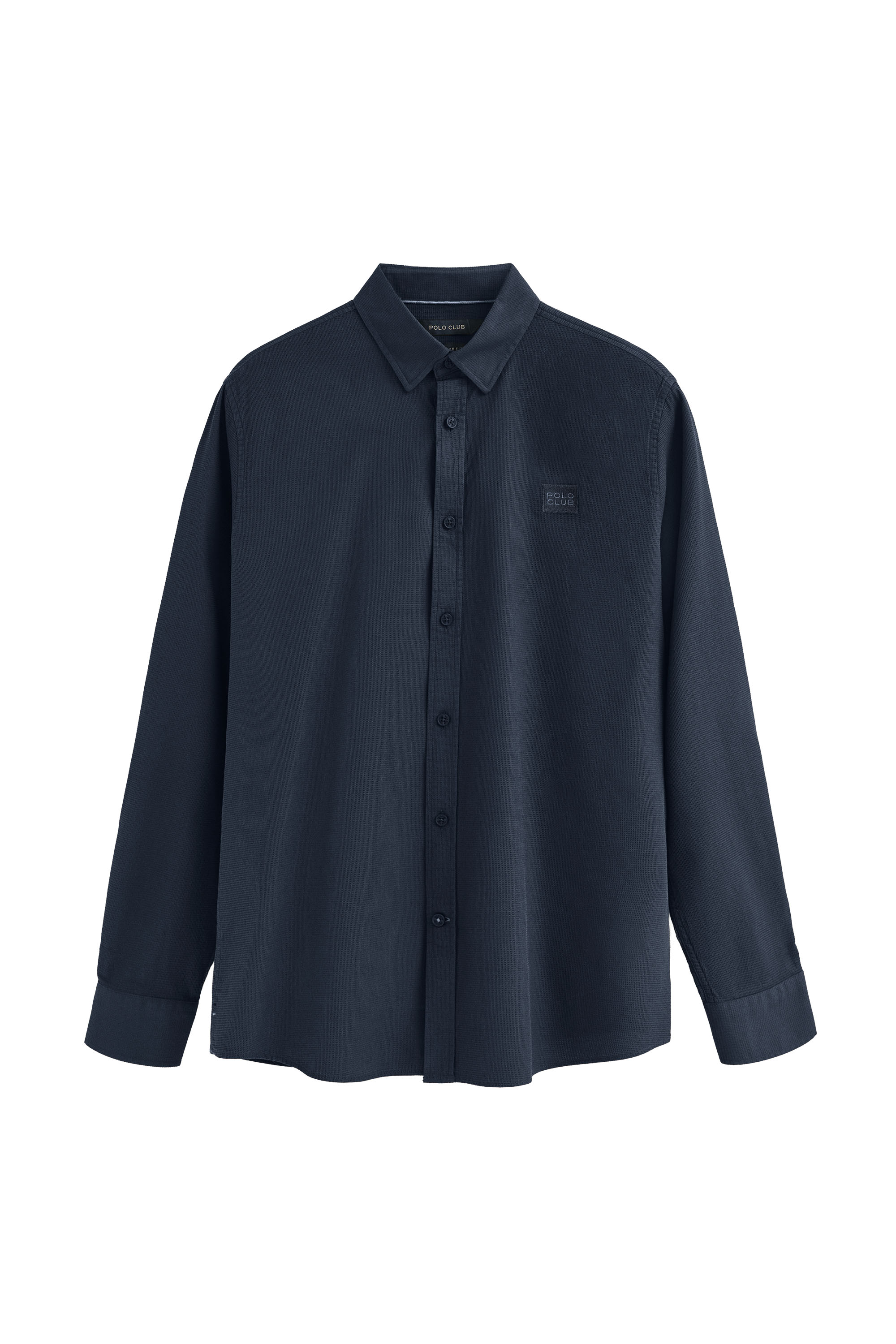 Hemd marineblau im Regular Fit mit Button-Down-Kragen und Polo Club-Logo Image