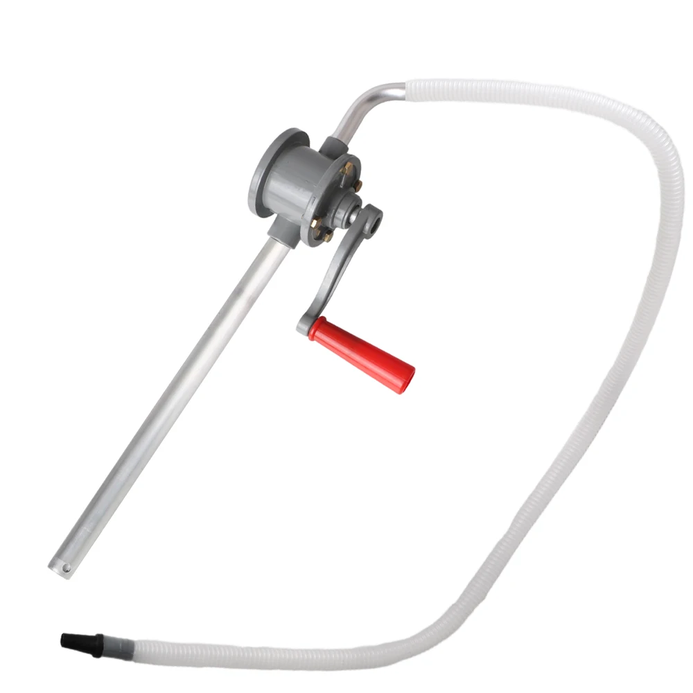 Siphon Sucker Transfer ​ Manuelle Ölpumpe Vakuum Handpumpen Auto-styling Getriebe Öl Injektor Mit Öl Schlauch Handkurbel Werkzeuge Aluminium Image