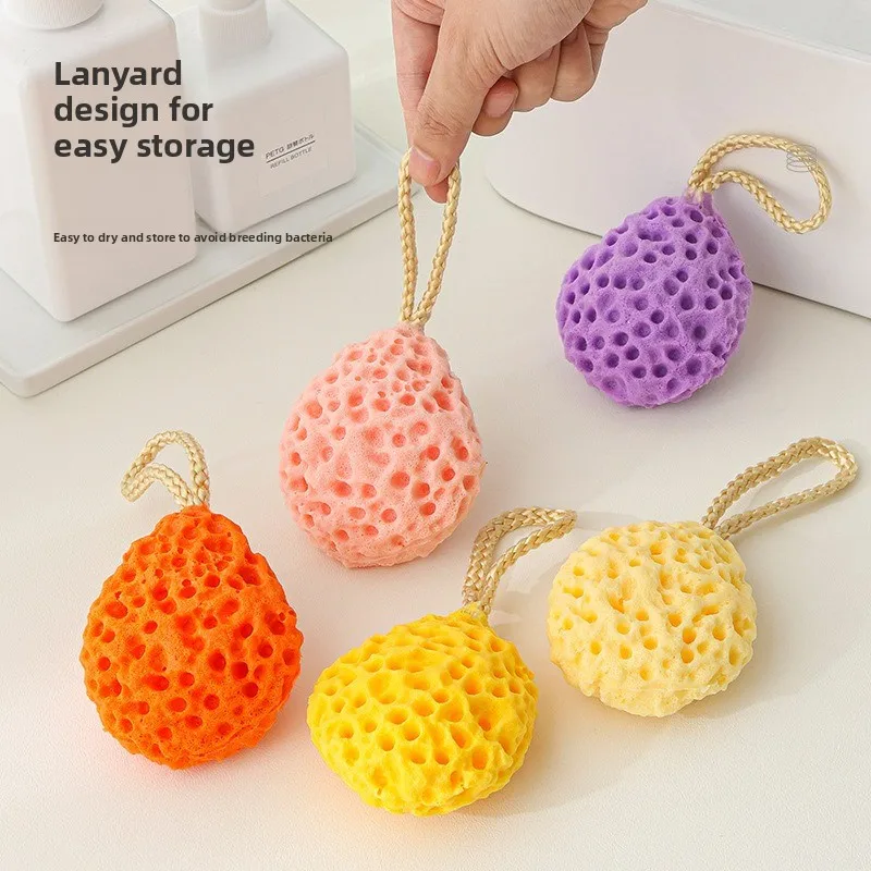 Weiche Mesh Dusche Schwamm Ball Nylon Baby Reinigung Pinsel Dusche Schaum Körper Reiniger Peeling Peeling Dusche Ball Badezimmer Produkte