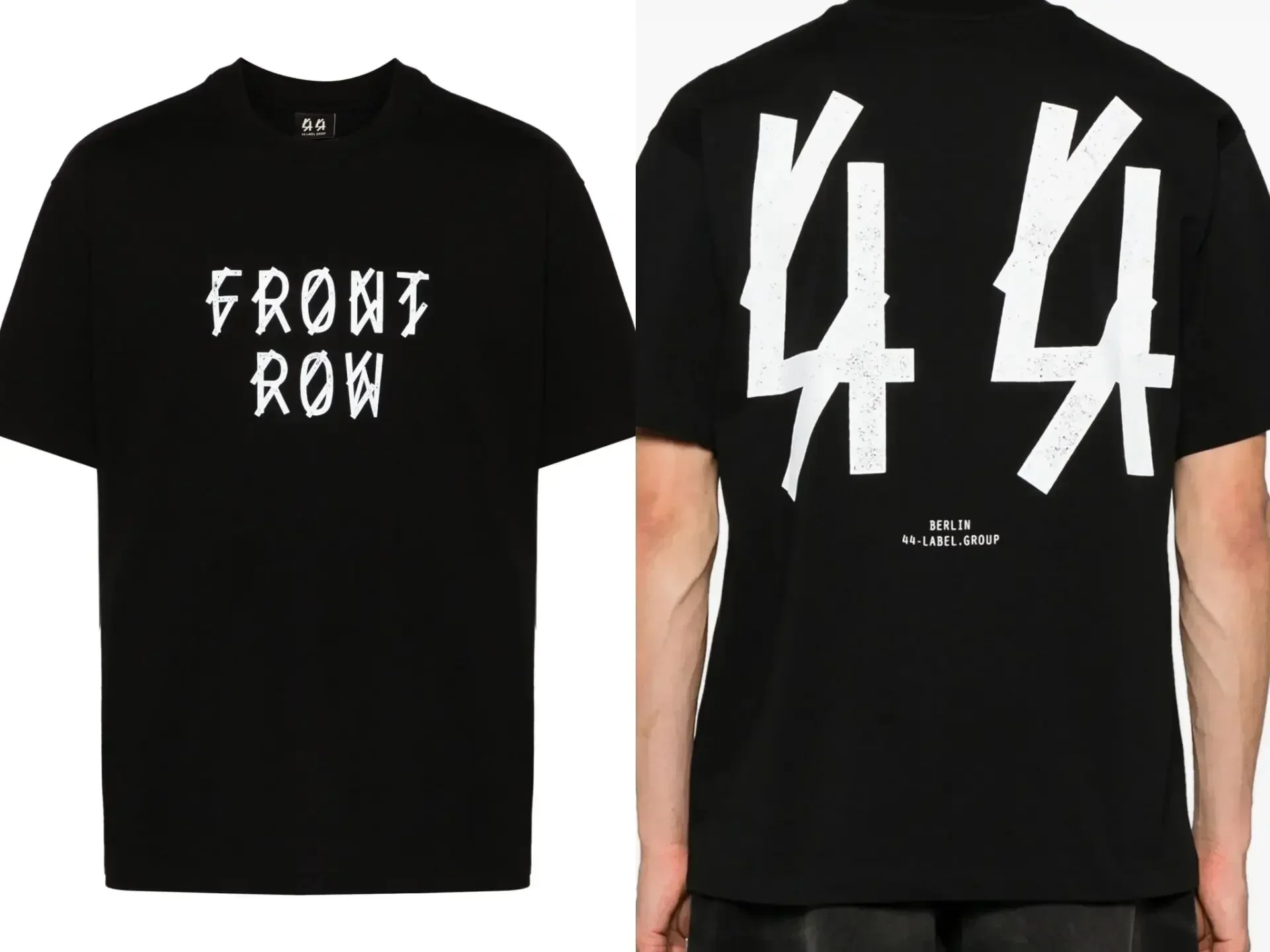 2026 44 LABEL GROUP Baumwoll-T-Shirt für Herren und Damen, Hip-Hop-Buchstaben-Print, Qualitäts-Designer-Marken-T-Shirt, Streetwear