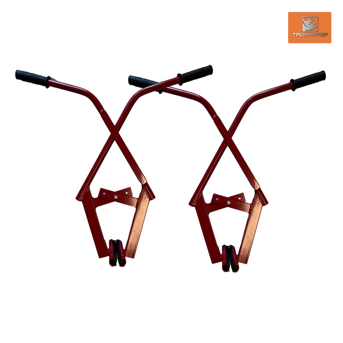 2x Bordsteinzange Bordsteinträger Versetzzange Steinträger bis 37cm bis 100kg Image