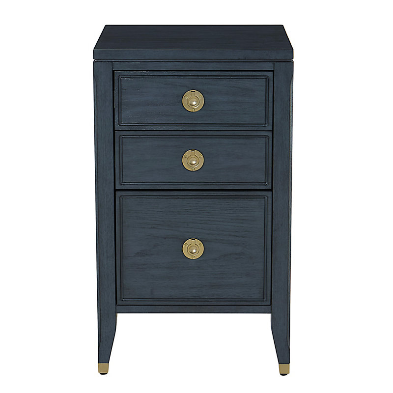 Callista 3-Drawer File Cabinet - Warm Oak - Ballard Designs