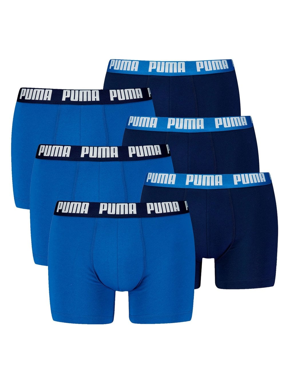 Puma Boxershort 6er Pack Herren blau, M Image